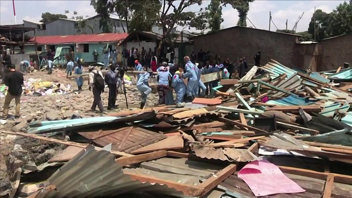 Kenyan School Collapses